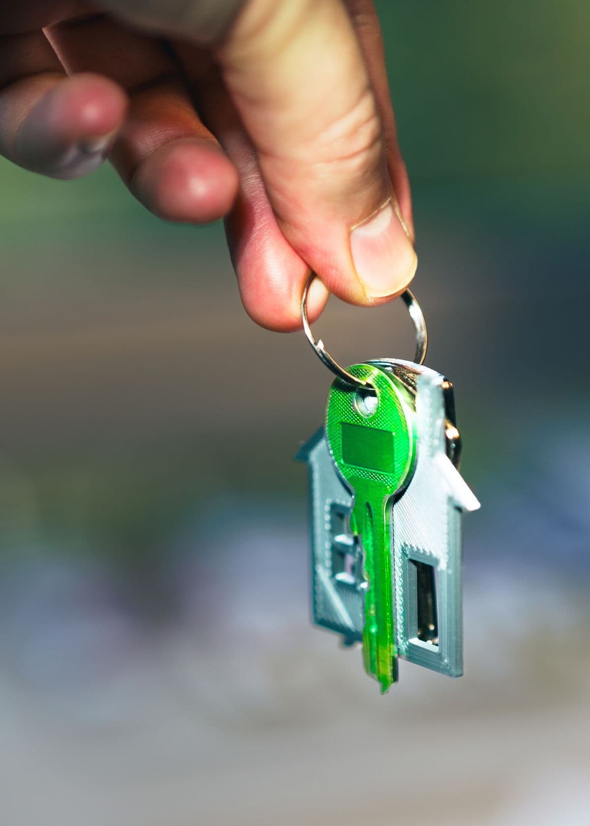 Couple settled in their new shared home after sorting the household admin checklist